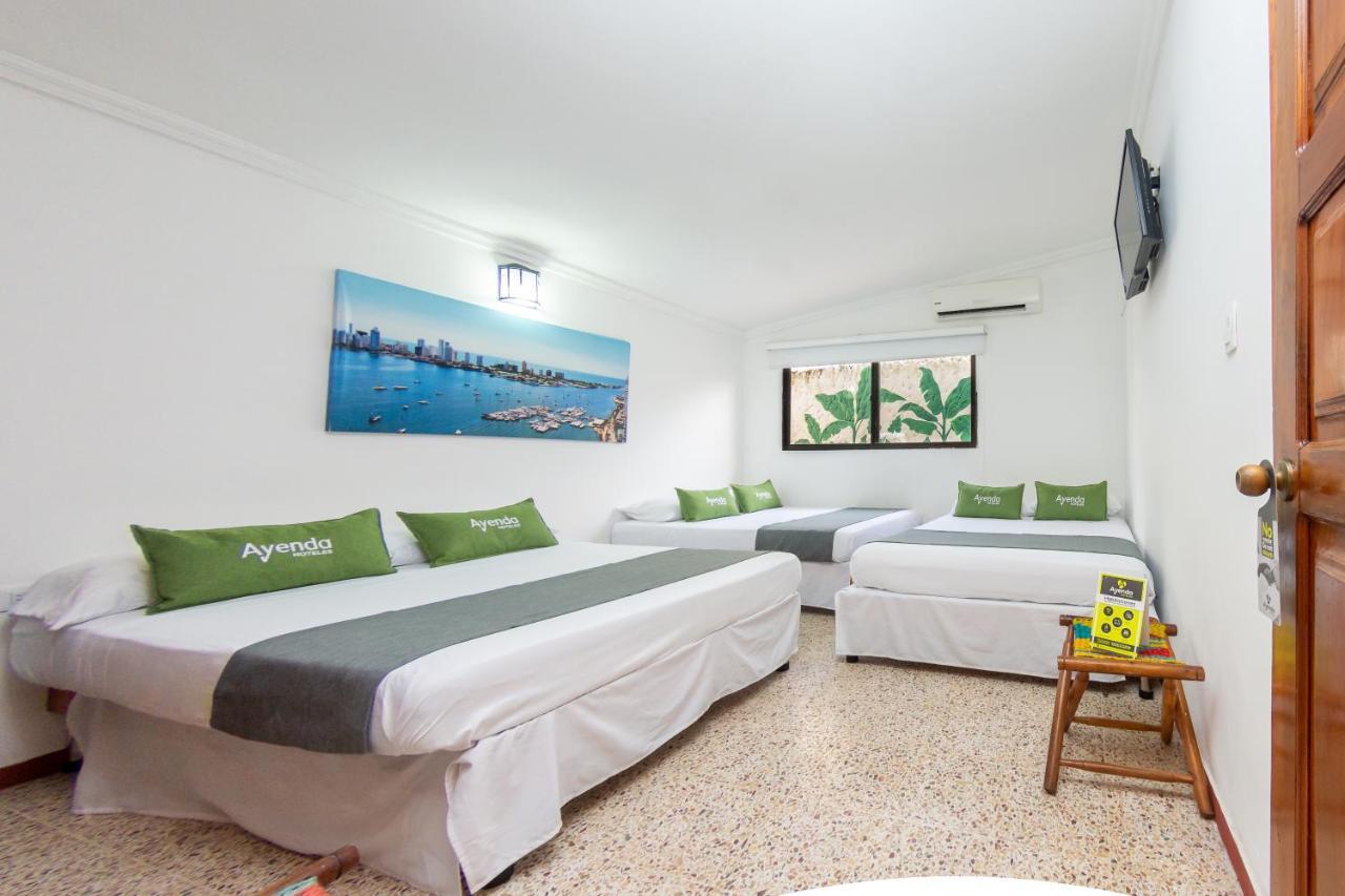 Hotel Ayenda Casa Cano 1805 Cartagena Eksteriør bilde