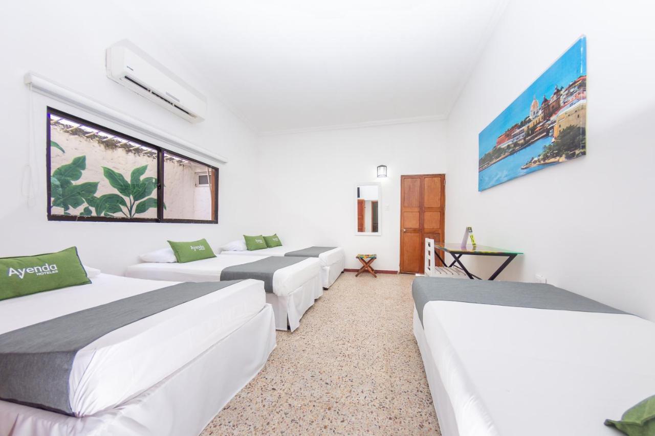 Hotel Ayenda Casa Cano 1805 Cartagena Eksteriør bilde